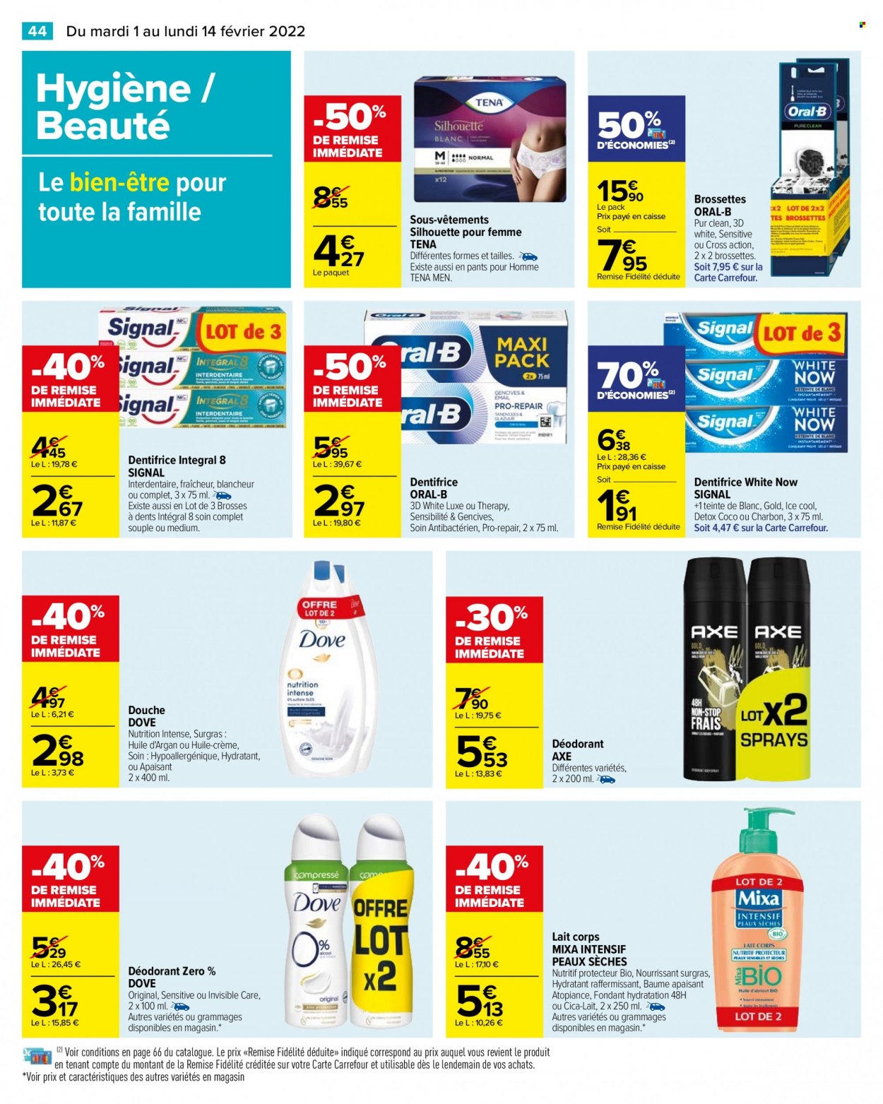 Catalogue Carrefour Hypermarchés - 01/02/2022 - 14/02/2022. Page 44