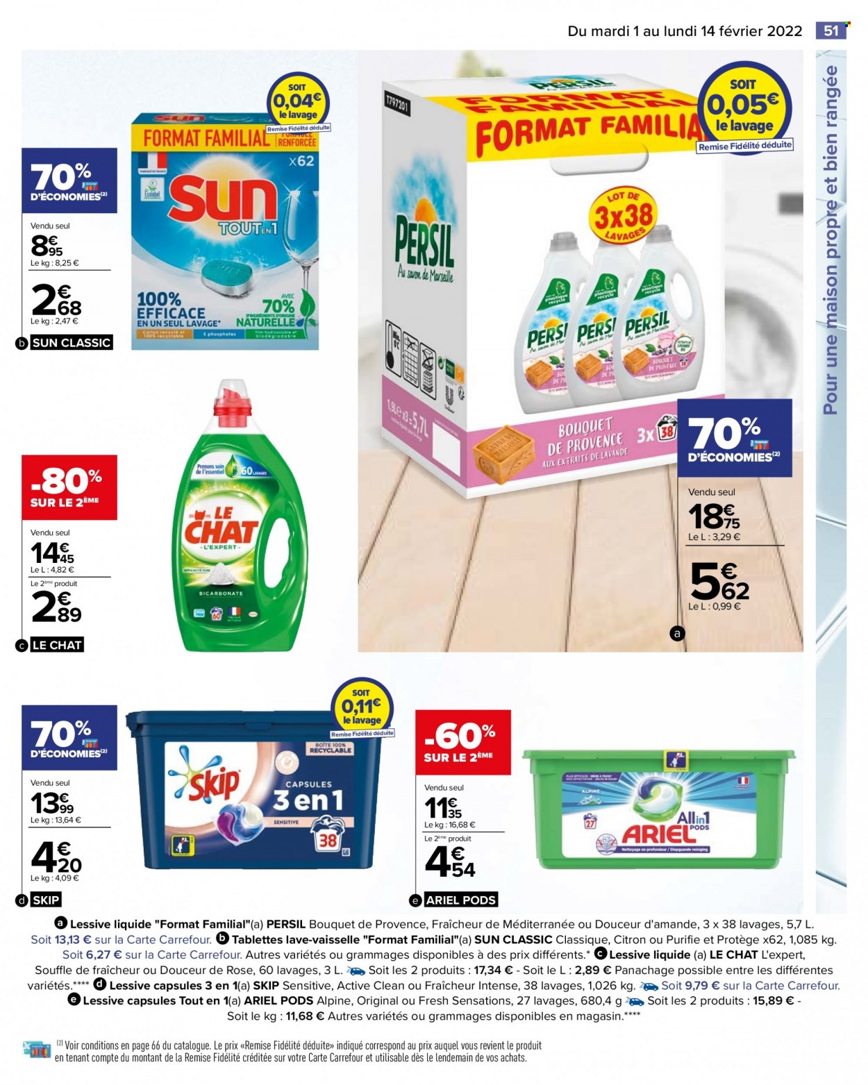 Catalogue Carrefour Hypermarchés - 01/02/2022 - 14/02/2022. Page 51
