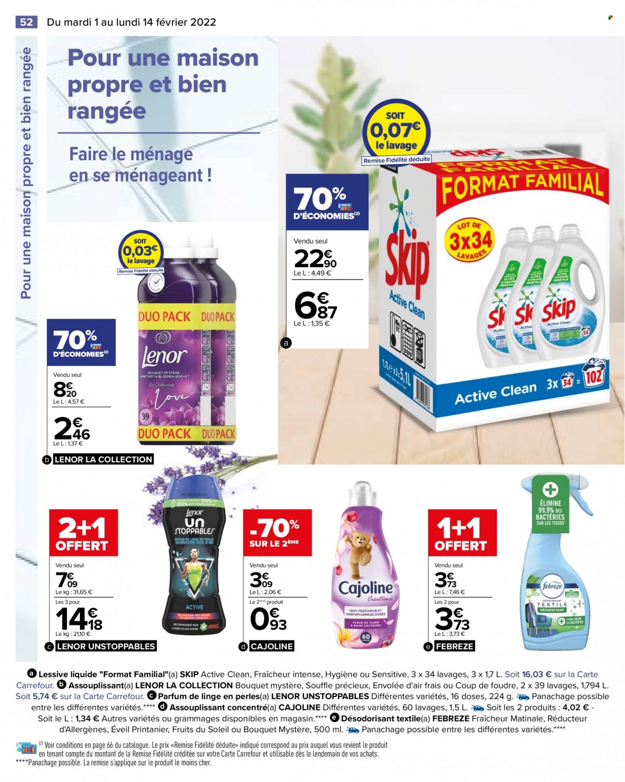 Catalogue Carrefour Hypermarchés - 01/02/2022 - 14/02/2022. Page 52