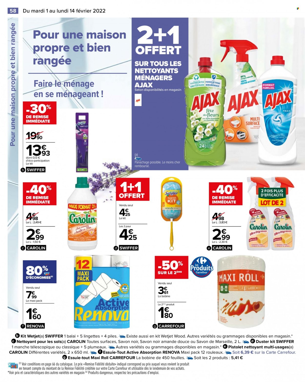 Catalogue Carrefour Hypermarchés - 01/02/2022 - 14/02/2022. Page 58