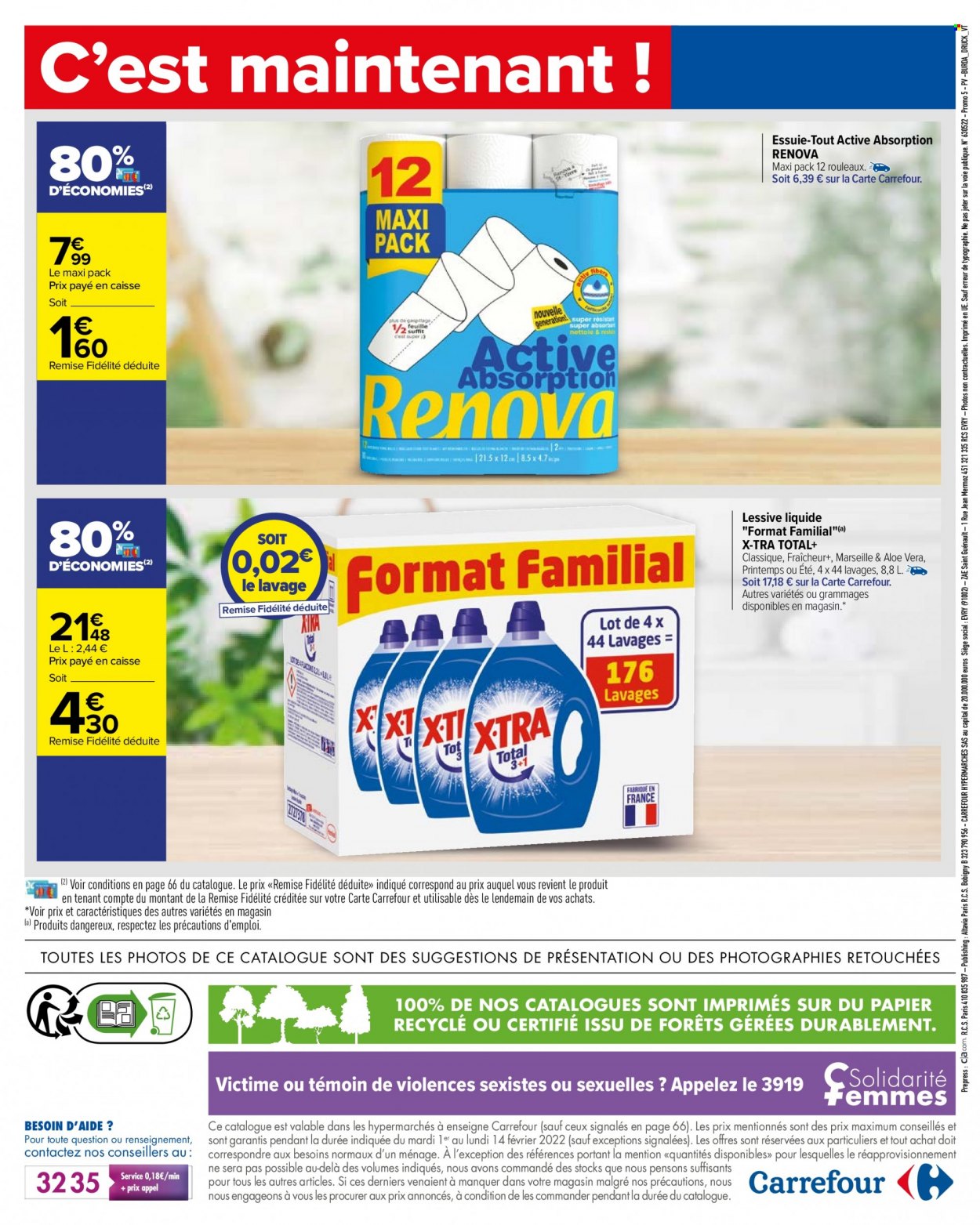 Catalogue Carrefour Hypermarchés - 01/02/2022 - 14/02/2022. Page 72