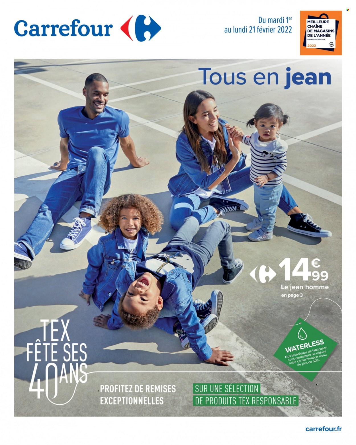 Catalogue Carrefour Hypermarchés - 01/02/2022 - 21/02/2022. Page 1