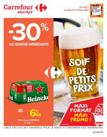 Catalogue Carrefour Market - 01/02/2022 - 13/02/2022.
