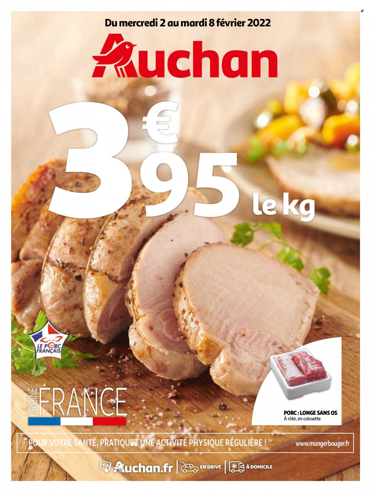 Catalogue Auchan - 02/02/2022 - 08/02/2022. Page 1
