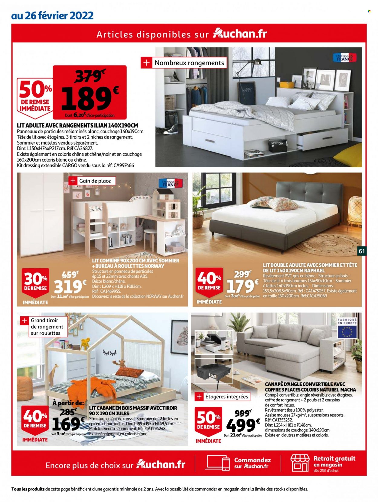 Catalogue Auchan - 02/02/2022 - 08/02/2022. Page 61