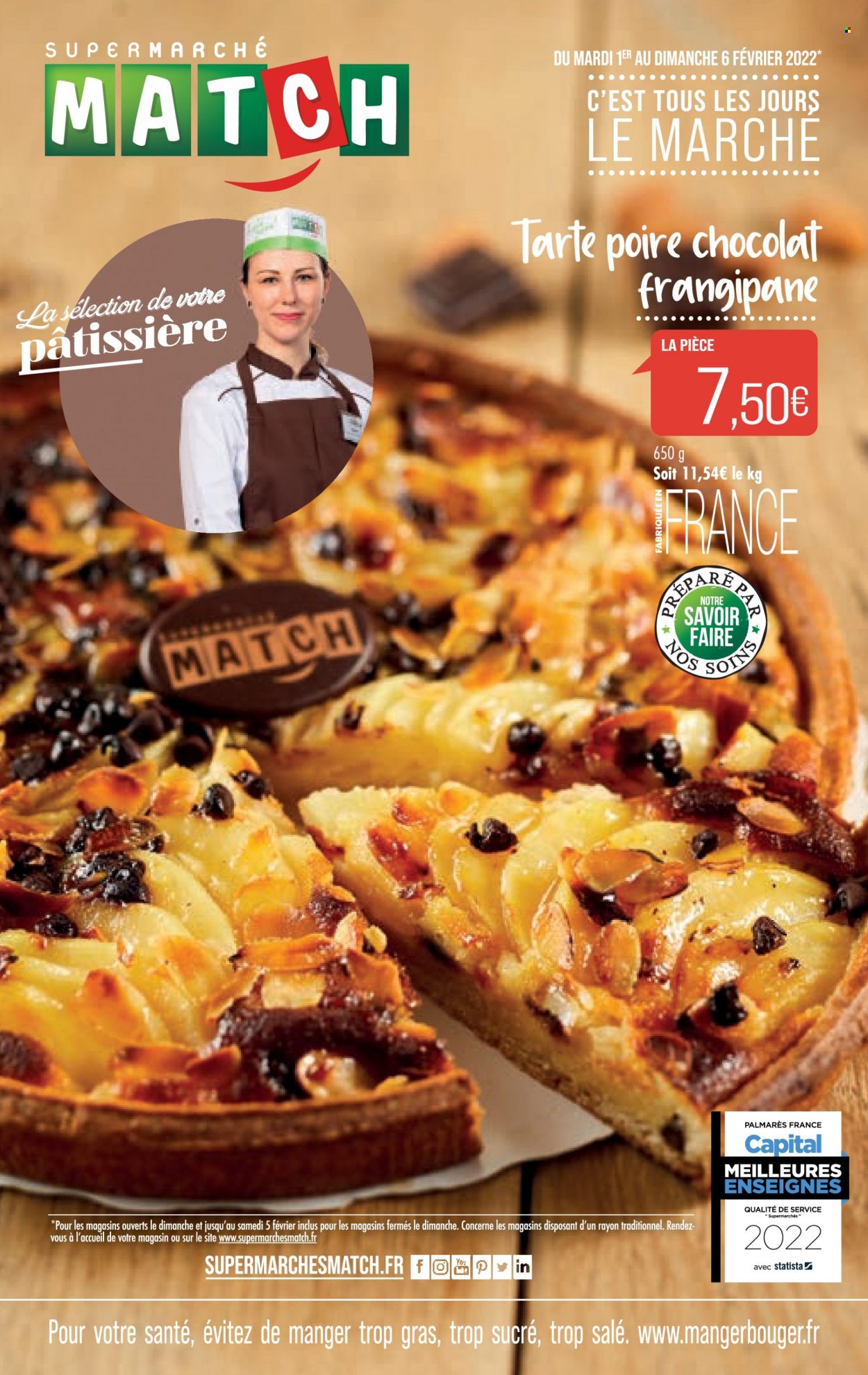 Catalogue Supermarché Match - 01/02/2022 - 06/02/2022. Page 1