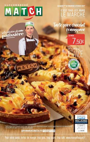 Catalogue Supermarché Match - 01/02/2022 - 06/02/2022.
