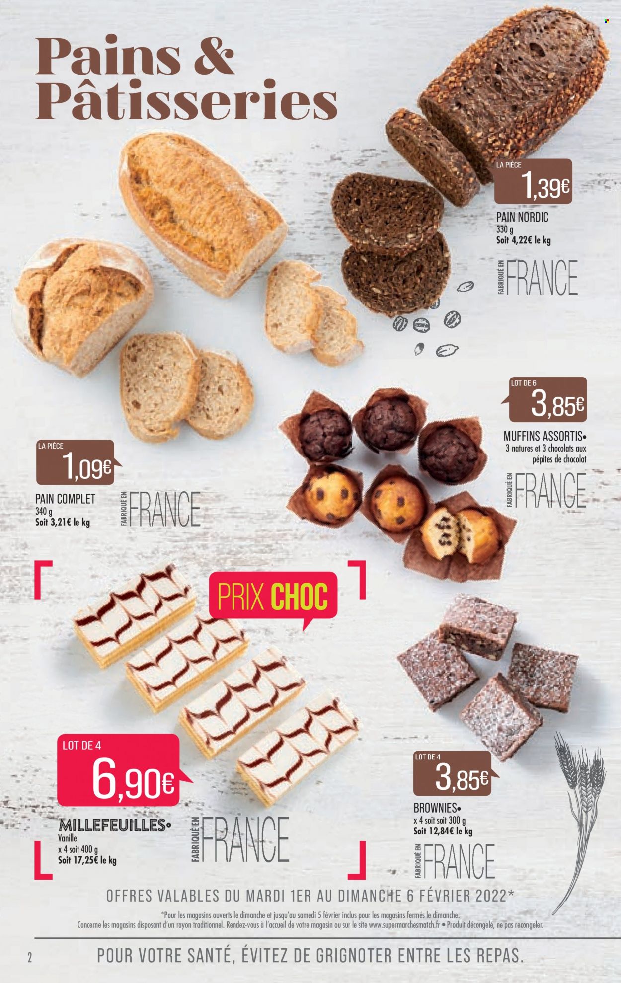Catalogue Supermarché Match - 01/02/2022 - 06/02/2022. Page 2