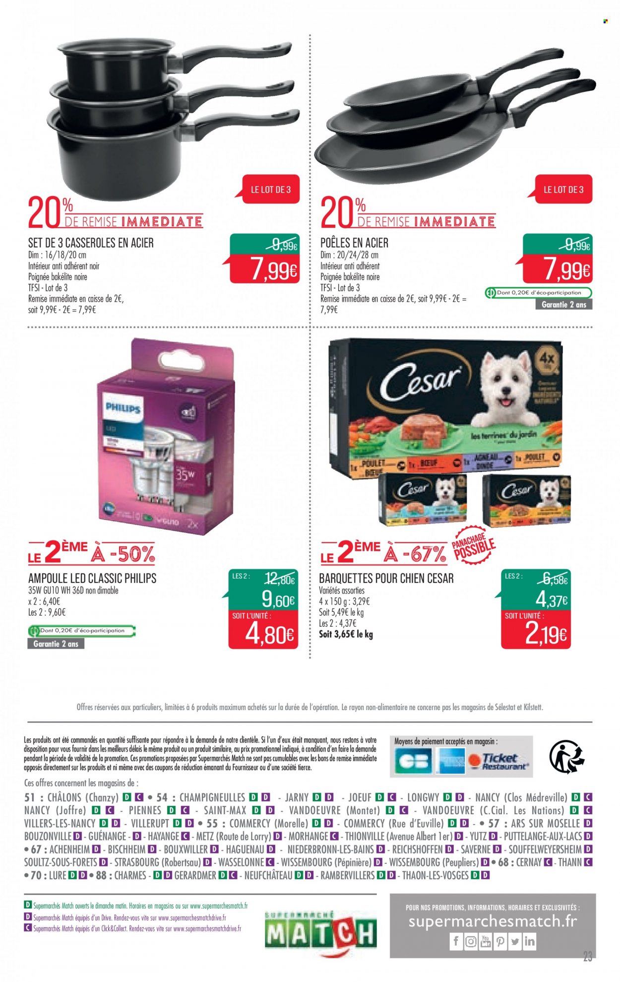 Catalogue Supermarché Match - 01/02/2022 - 06/02/2022. Page 23