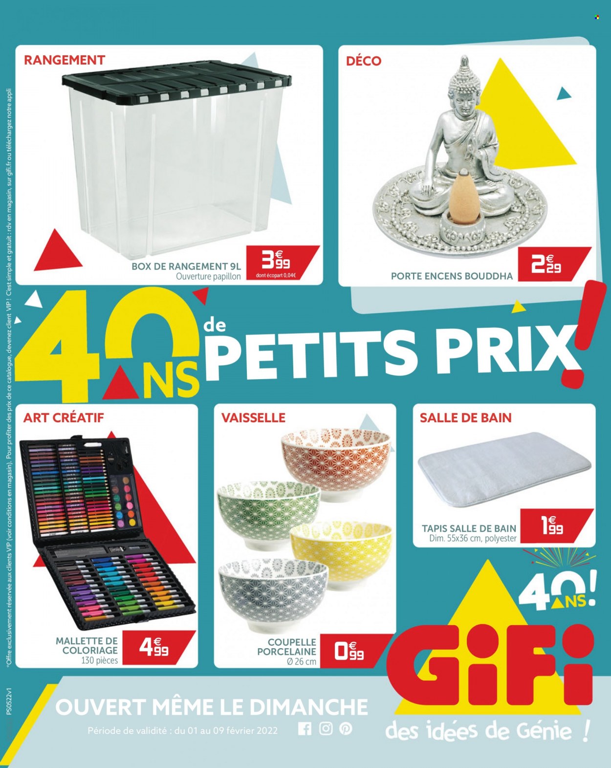 Catalogue GiFi - 01/02/2022 - 09/02/2022. Page 1