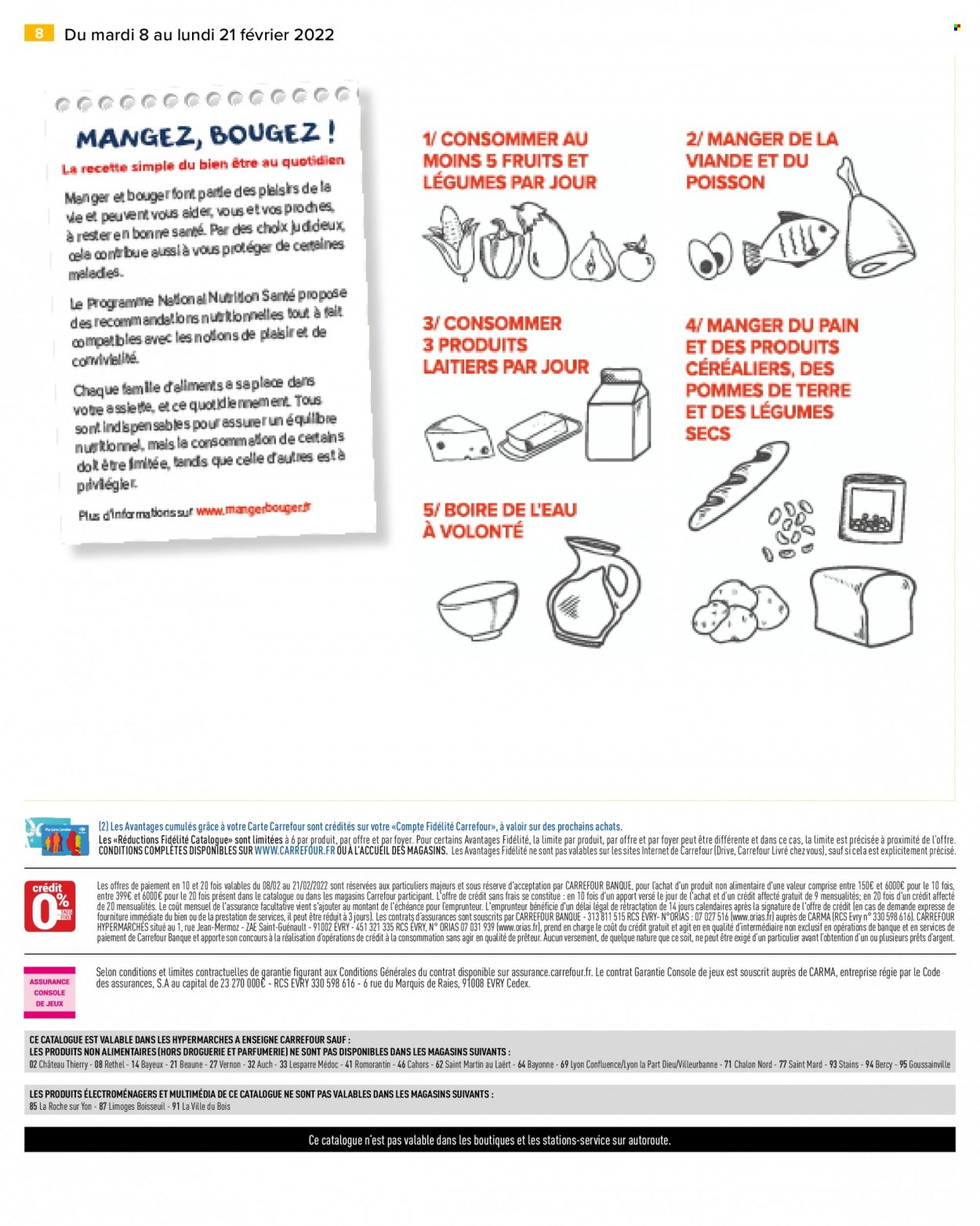 Catalogue Carrefour Hypermarchés - 08/02/2022 - 21/02/2022. Page 8