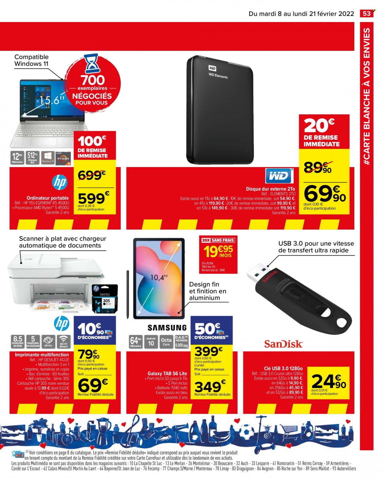 Catalogue Carrefour Hypermarchés - 08/02/2022 - 21/02/2022. Page 53