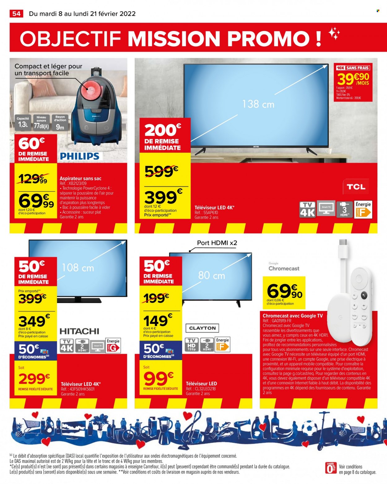 Catalogue Carrefour Hypermarchés - 08/02/2022 - 21/02/2022. Page 54
