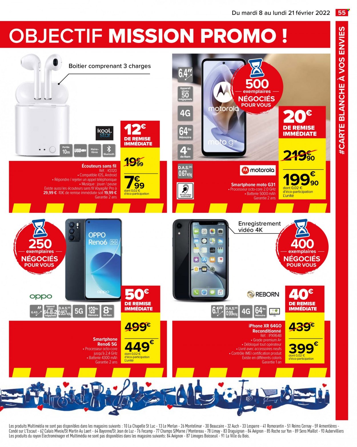 Catalogue Carrefour Hypermarchés - 08/02/2022 - 21/02/2022. Page 55