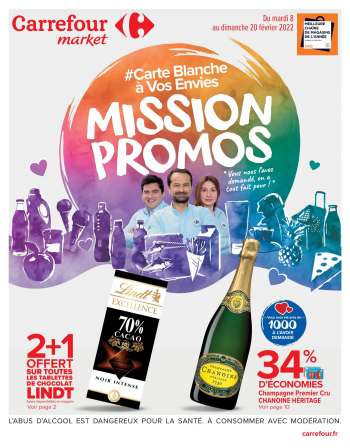 Catalogue Carrefour Market - 08/02/2022 - 20/02/2022.