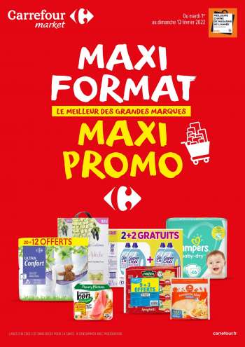 Catalogue Carrefour Market - 01/02/2022 - 13/02/2022.