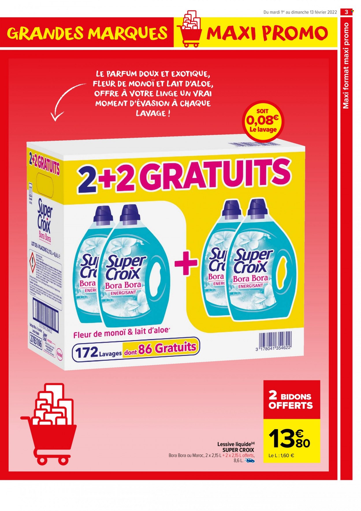 Catalogue Carrefour Market - 01/02/2022 - 13/02/2022. Page 3