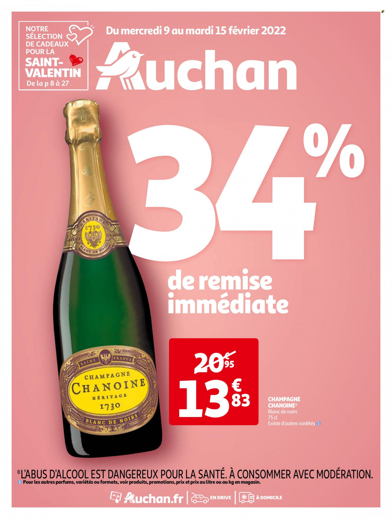 Catalogue Auchan - 09/02/2022 - 15/02/2022. Page 1