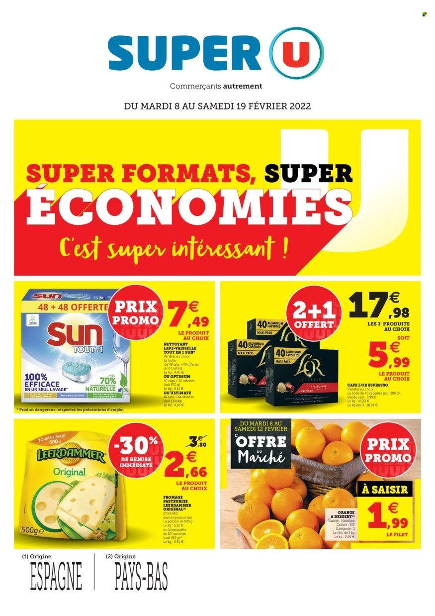 Catalogue SUPER U - 08/02/2022 - 19/02/2022. Page 1