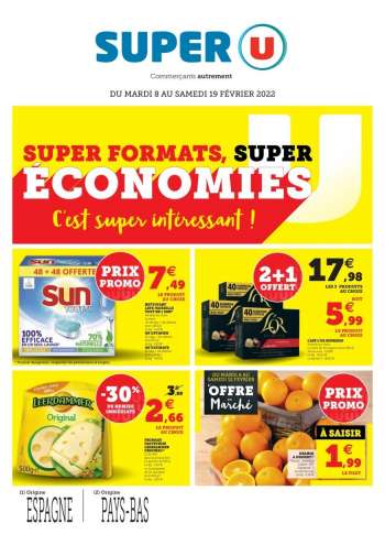 Catalogue SUPER U - 08/02/2022 - 19/02/2022.