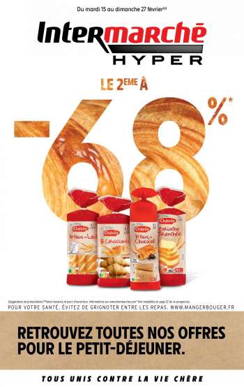Catalogue Intermarché Hyper - 15/02/2022 - 27/02/2022.