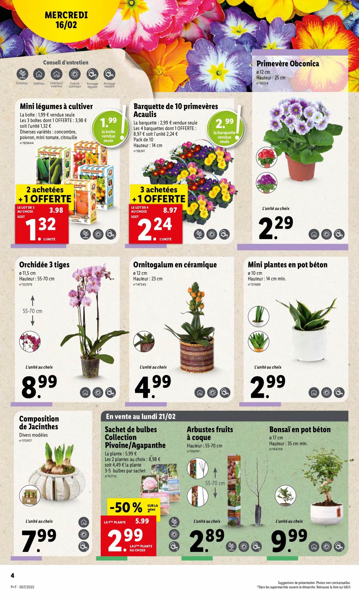 Catalogue Lidl - 16/02/2022 - 22/02/2022. Page 4