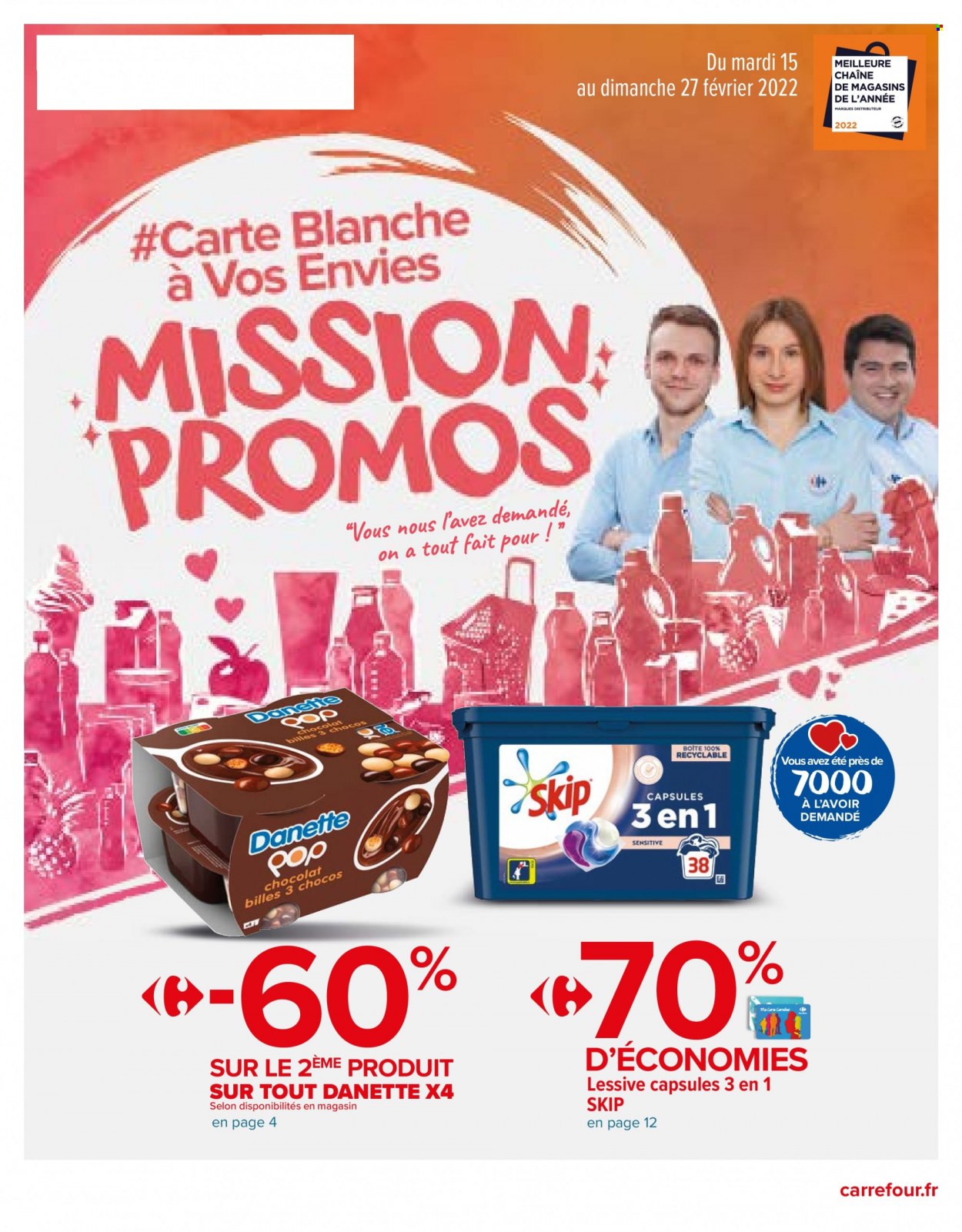 Catalogue Carrefour Market - 15/02/2022 - 27/02/2022. Page 1