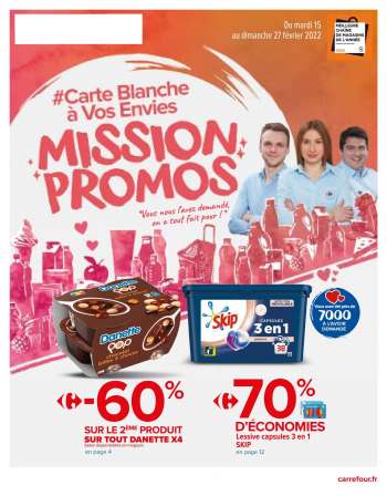 Catalogue Carrefour Market - 15/02/2022 - 27/02/2022.