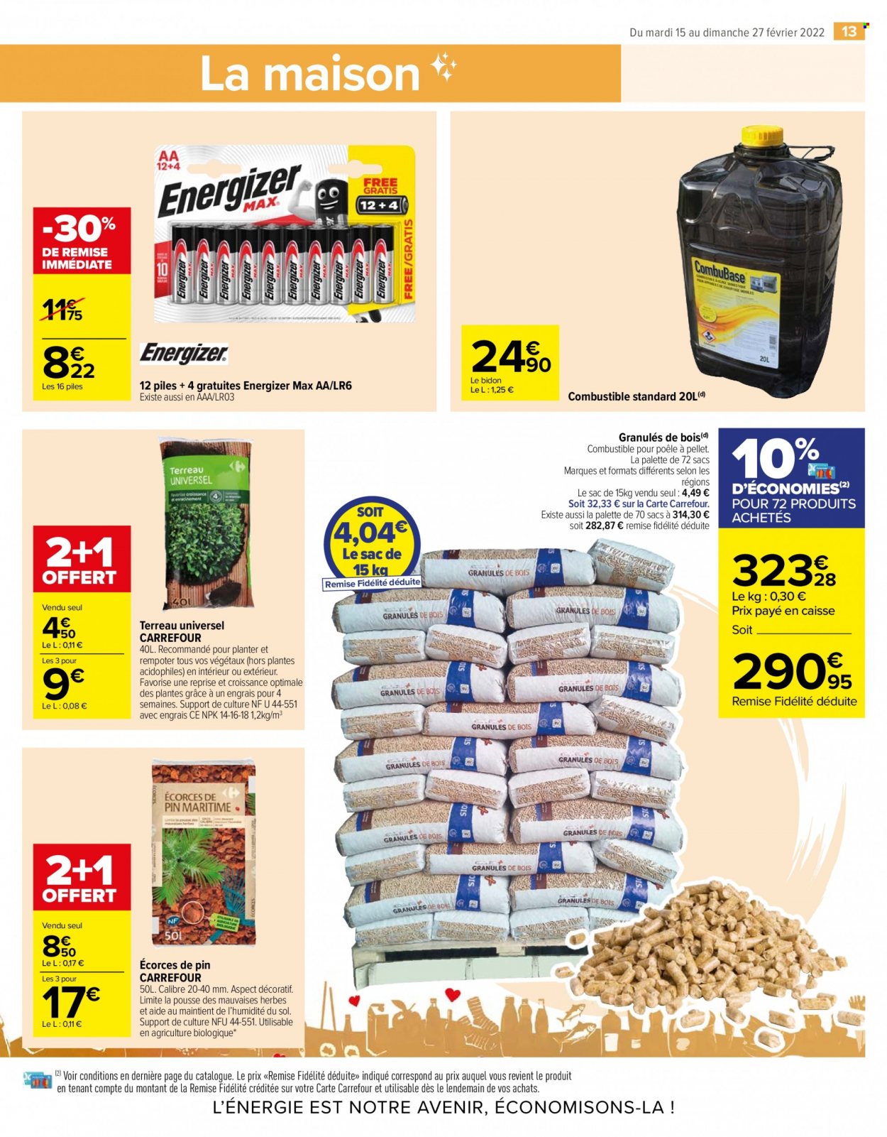 Catalogue Carrefour Market - 15/02/2022 - 27/02/2022. Page 13