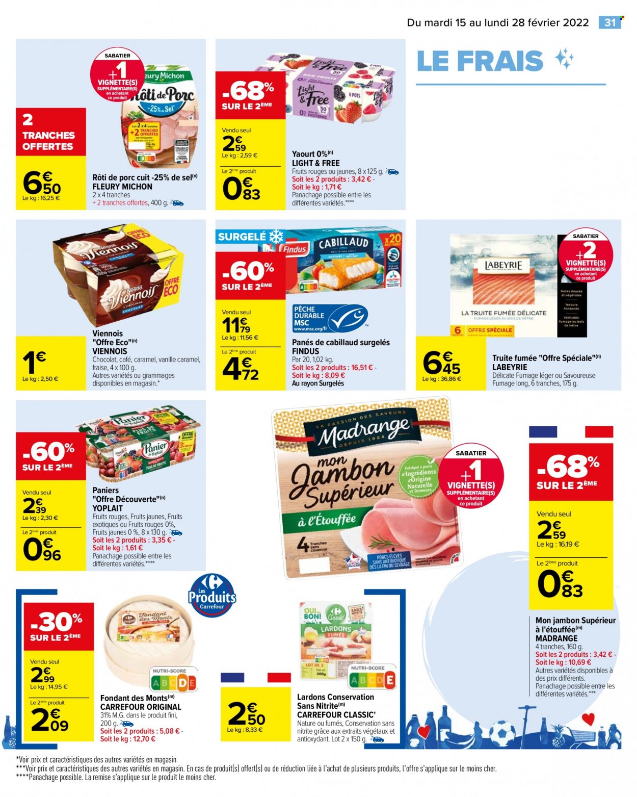 Catalogue Carrefour Hypermarchés - 15/02/2022 - 28/02/2022. Page 31