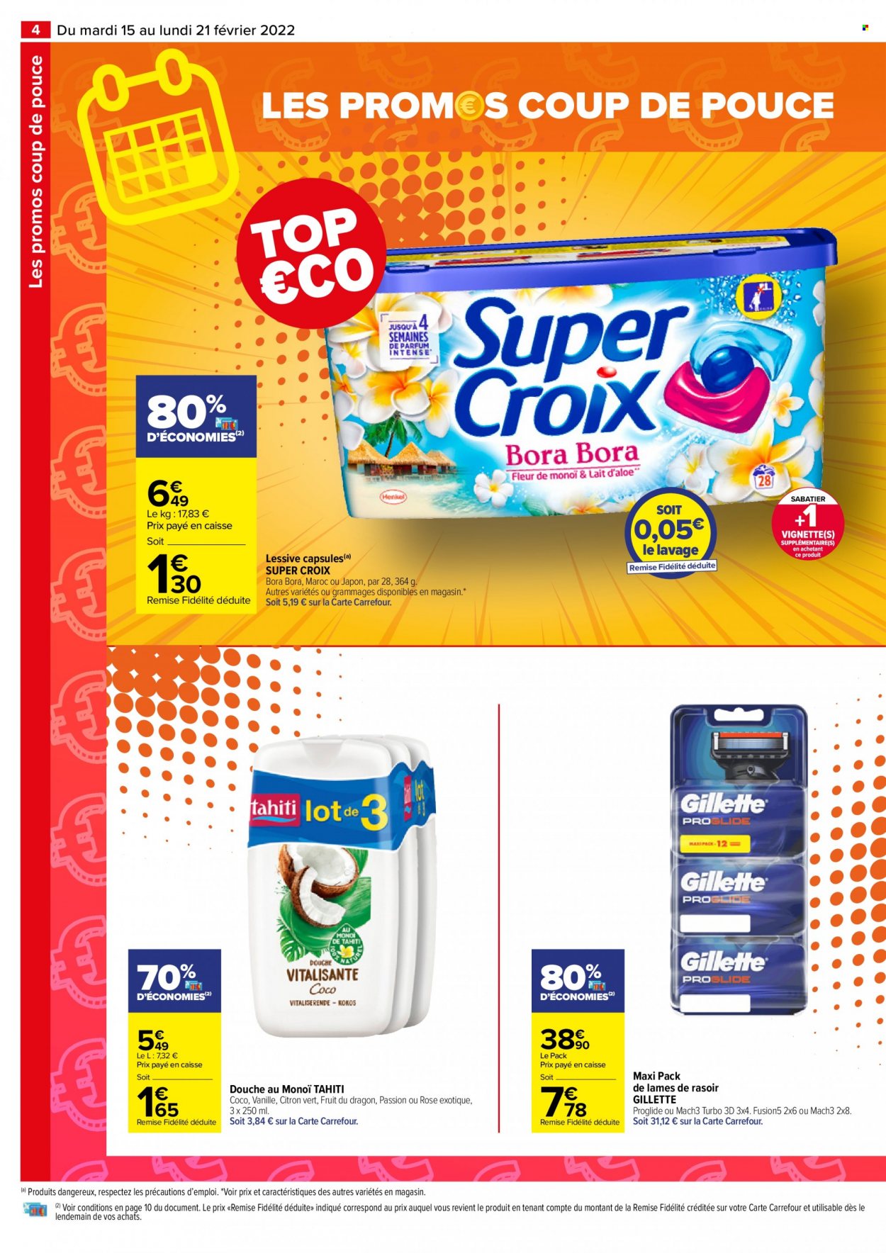 Catalogue Carrefour Hypermarchés - 15/02/2022 - 21/02/2022. Page 4