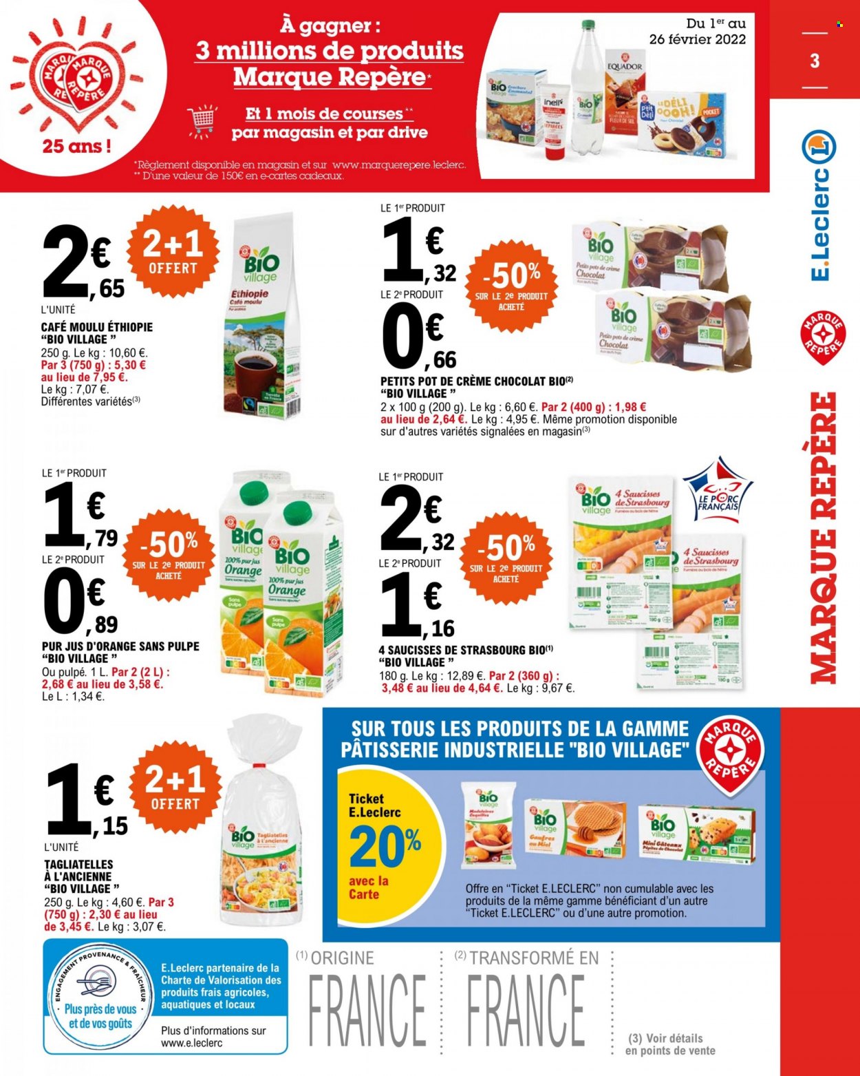 Catalogue E.Leclerc - 15/02/2022 - 26/02/2022. Page 3