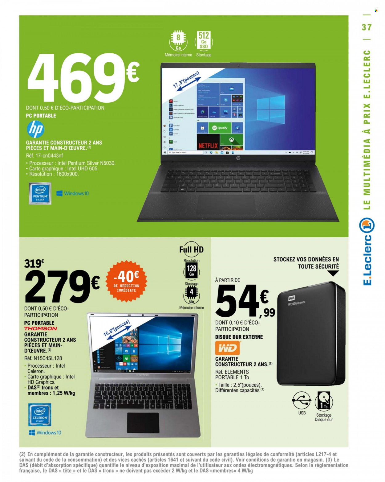 Catalogue E.Leclerc - 15/02/2022 - 26/02/2022. Page 37