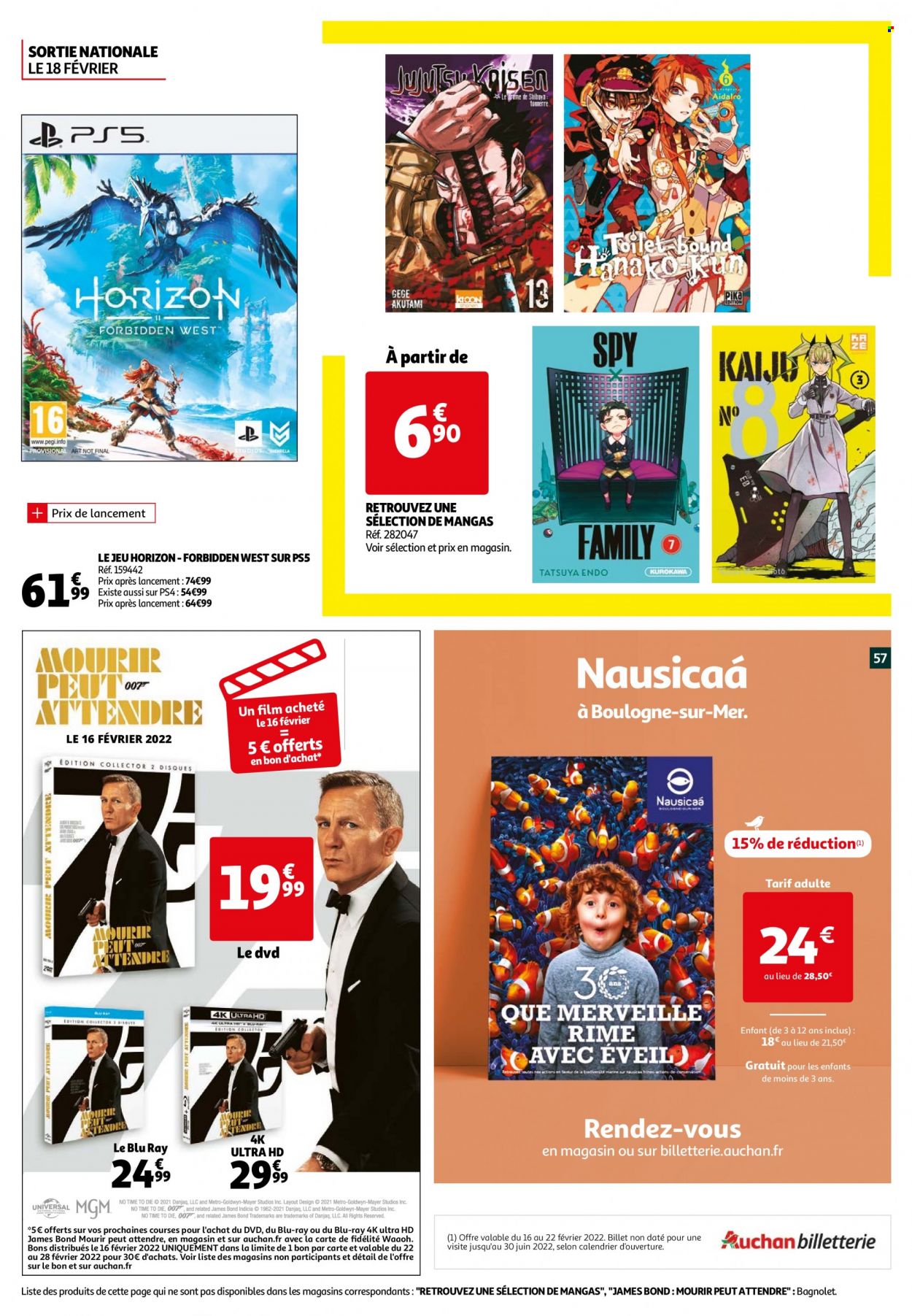 Catalogue Auchan - 16/02/2022 - 22/02/2022. Page 57