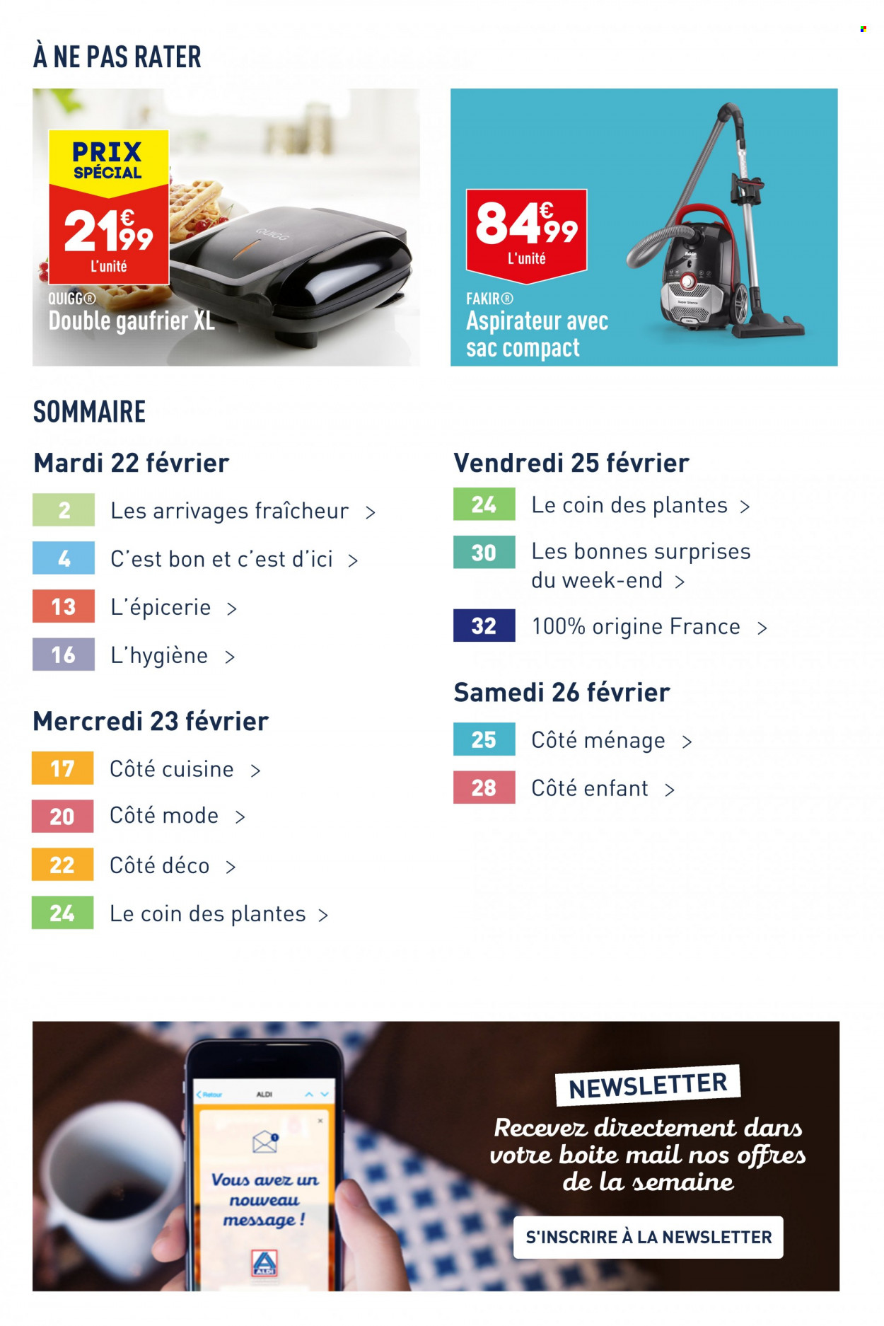 Catalogue ALDI - 22/02/2022 - 28/02/2022. Page 3