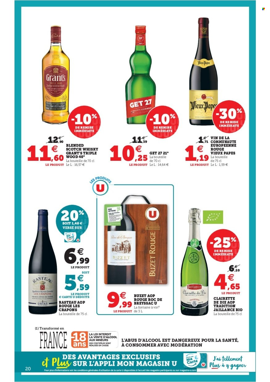 Catalogue SUPER U - 15/02/2022 - 26/02/2022. Page 20