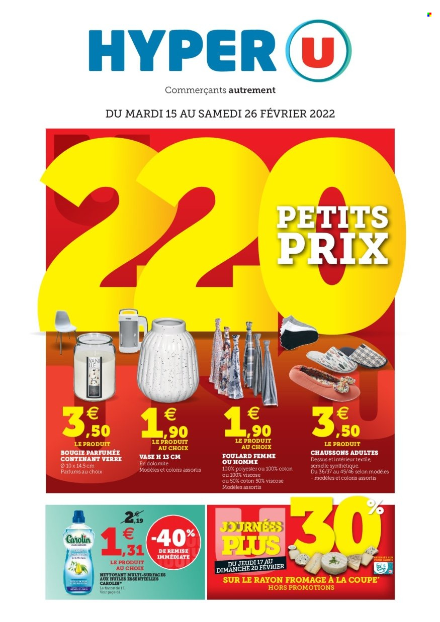 Catalogue HYPER U - 15/02/2022 - 26/02/2022. Page 1