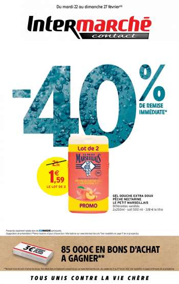 Catalogue Intermarché Contact - 22/02/2022 - 27/02/2022.
