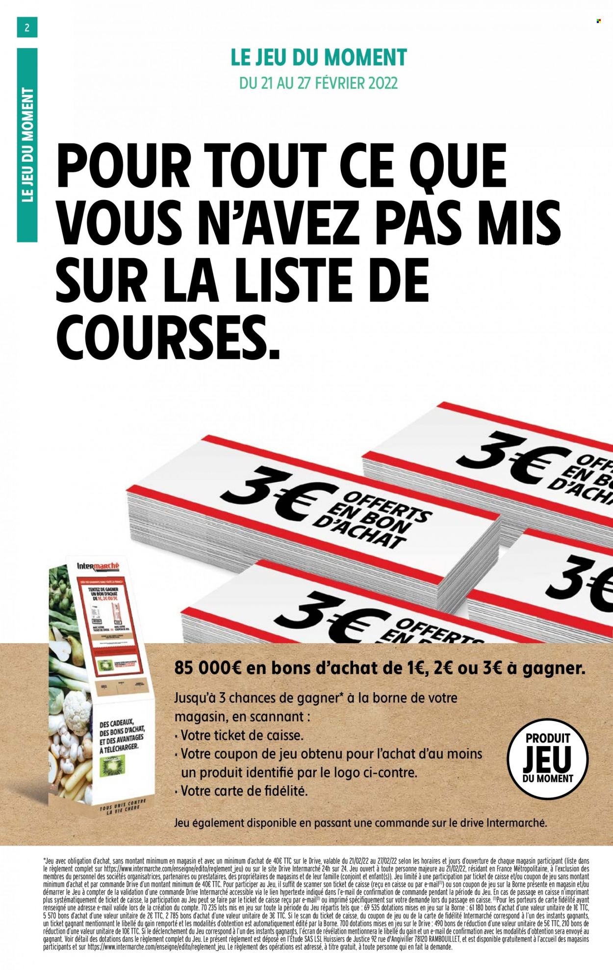 Catalogue Intermarché Contact - 22/02/2022 - 27/02/2022. Page 2