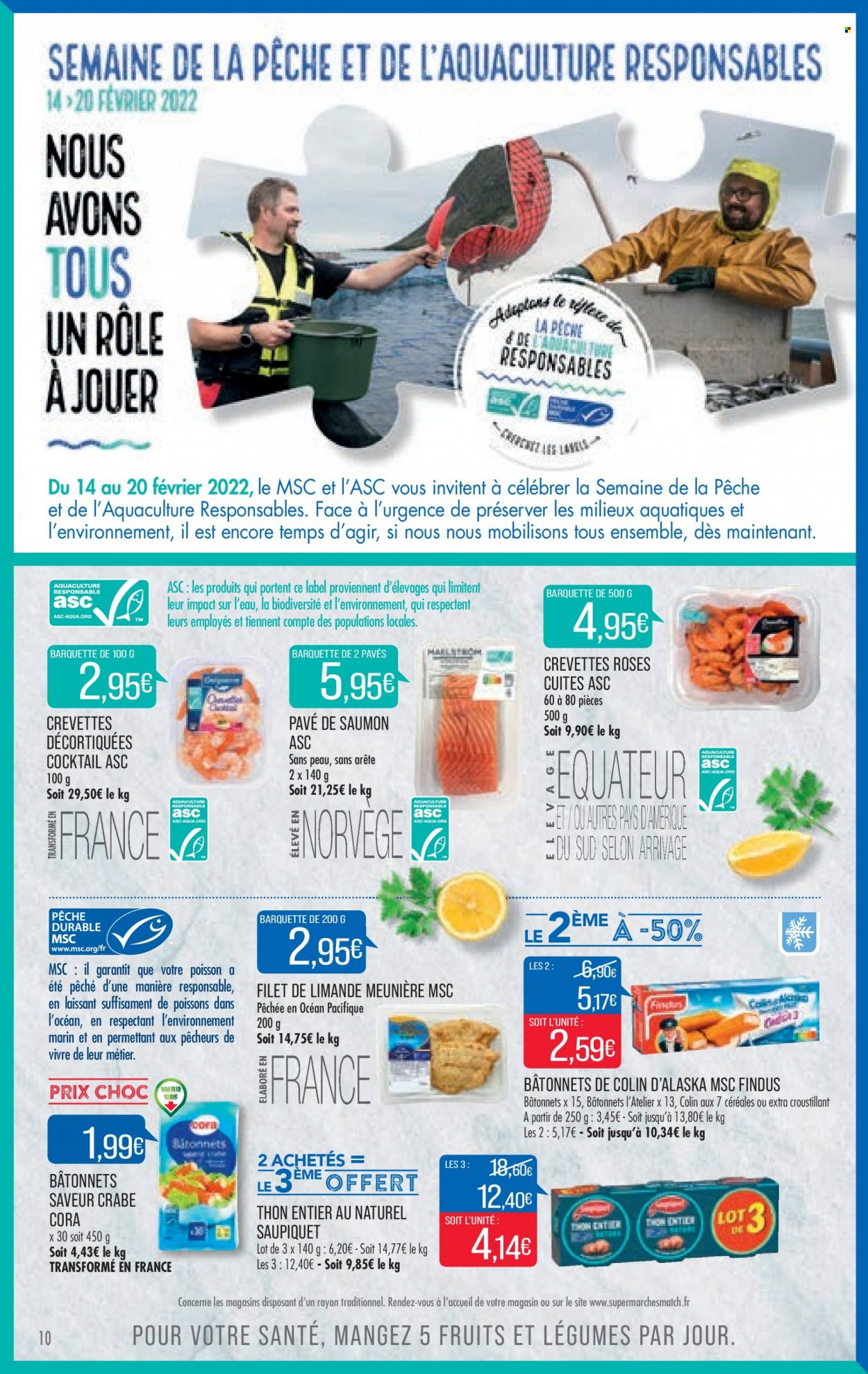 Catalogue Supermarché Match - 15/02/2022 - 20/02/2022. Page 10