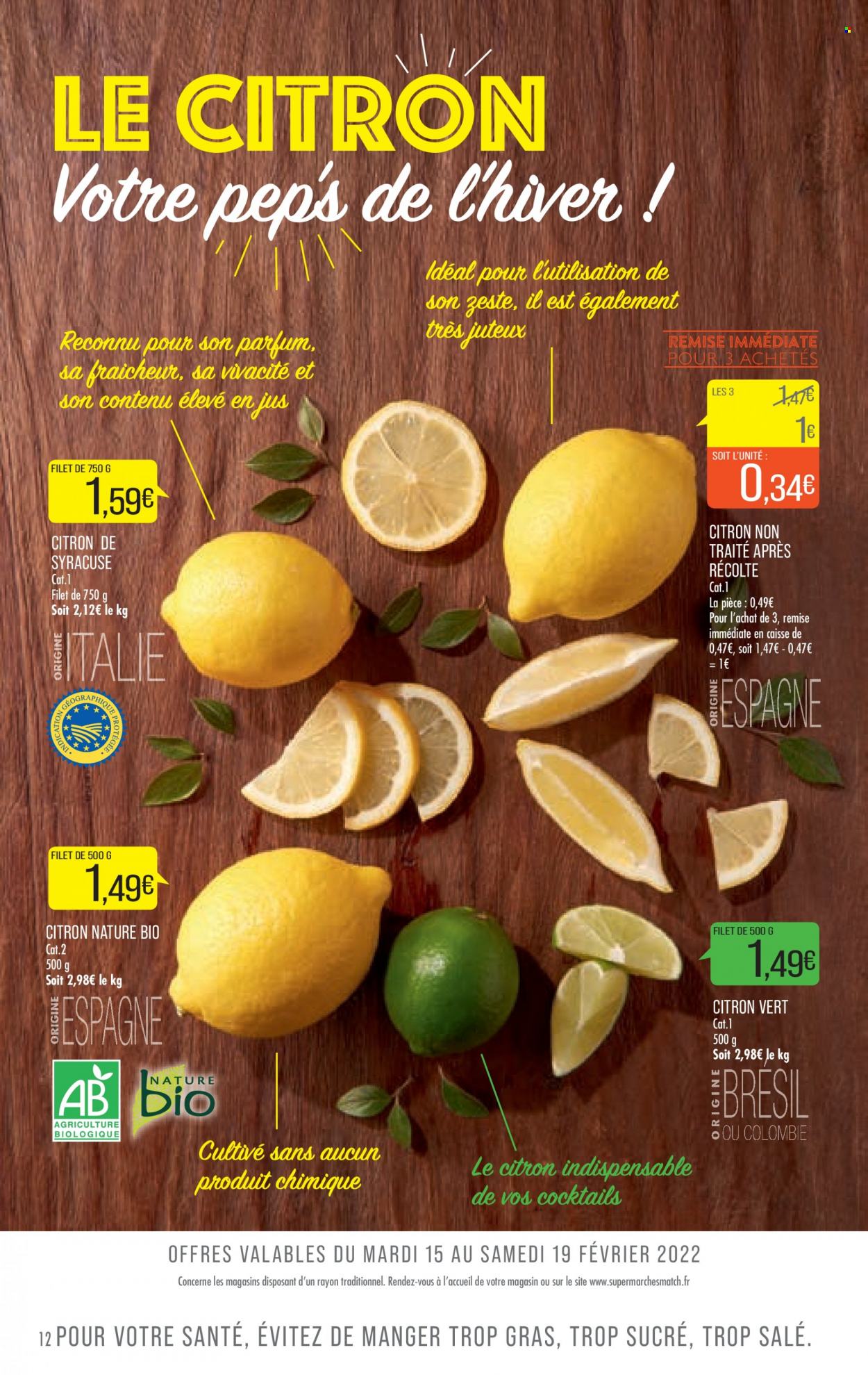 Catalogue Supermarché Match - 15/02/2022 - 20/02/2022. Page 12