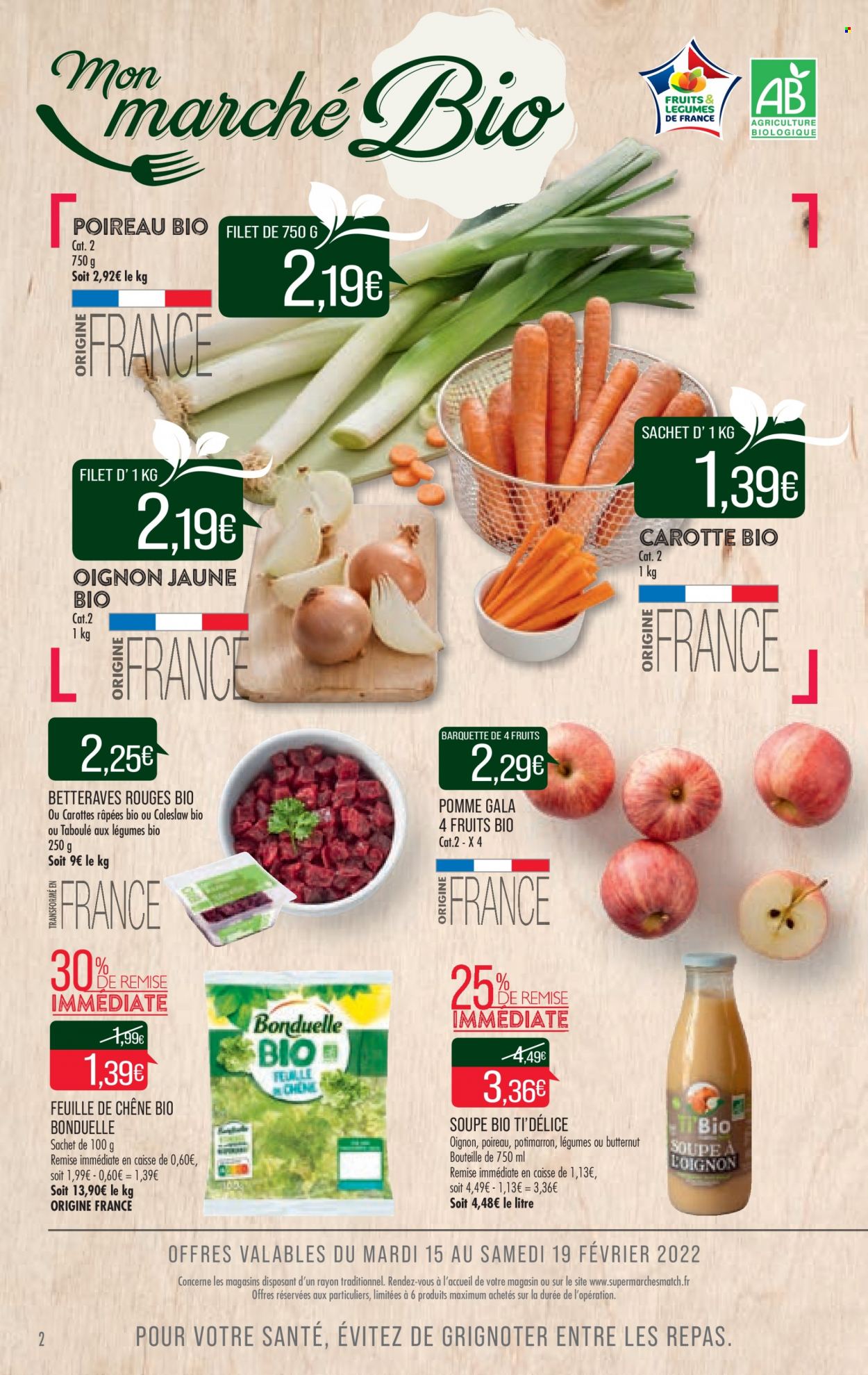 Catalogue Supermarché Match - 15/02/2022 - 27/02/2022. Page 2