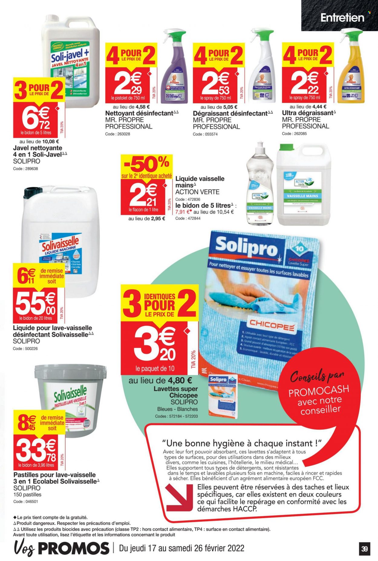 Catalogue Promocash - 17/02/2022 - 26/02/2022. Page 39