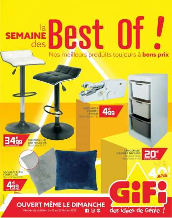 Catalogue GiFi - 15/02/2022 - 23/02/2022.