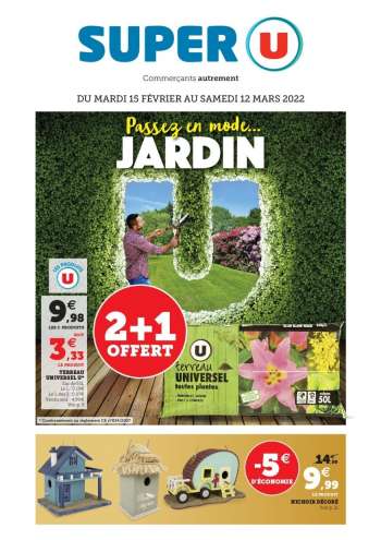 Catalogue SUPER U - 15/02/2022 - 12/03/2022.