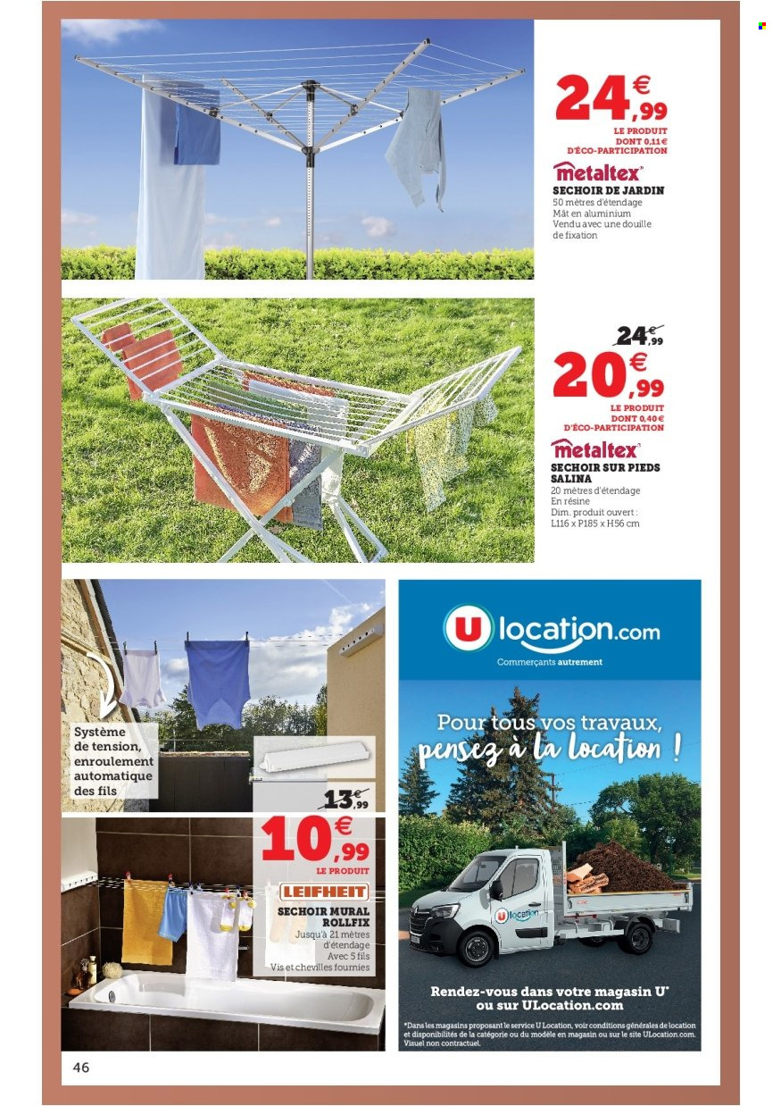 Catalogue SUPER U - 15/02/2022 - 12/03/2022. Page 46