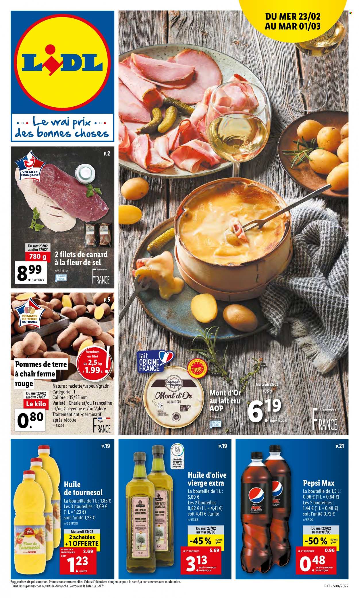 Catalogue Lidl - 23/02/2022 - 01/03/2022. Page 1