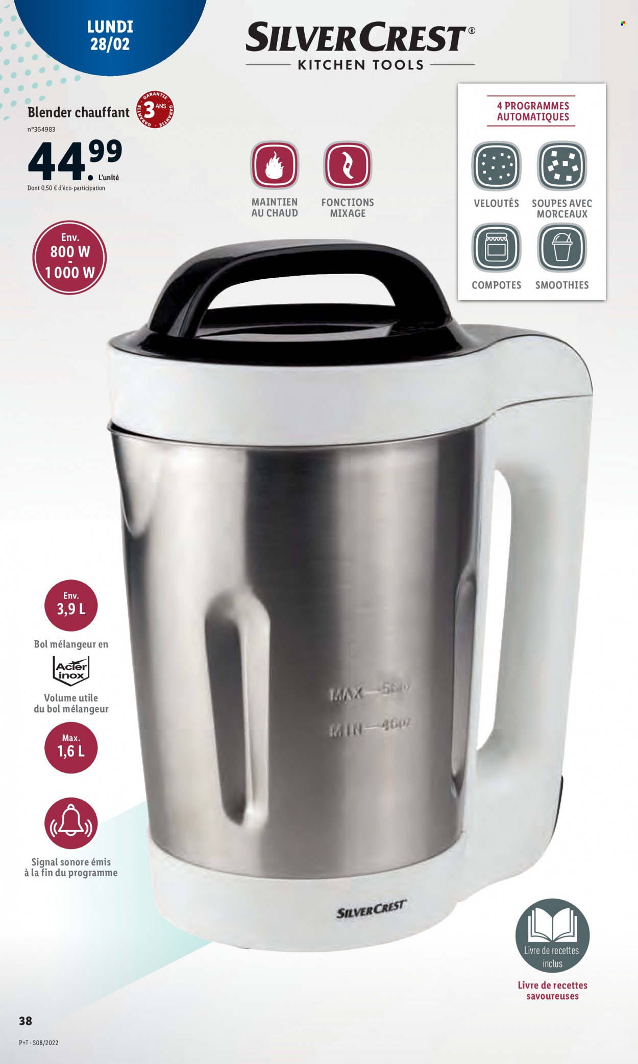 Catalogue Lidl - 23/02/2022 - 01/03/2022. Page 44