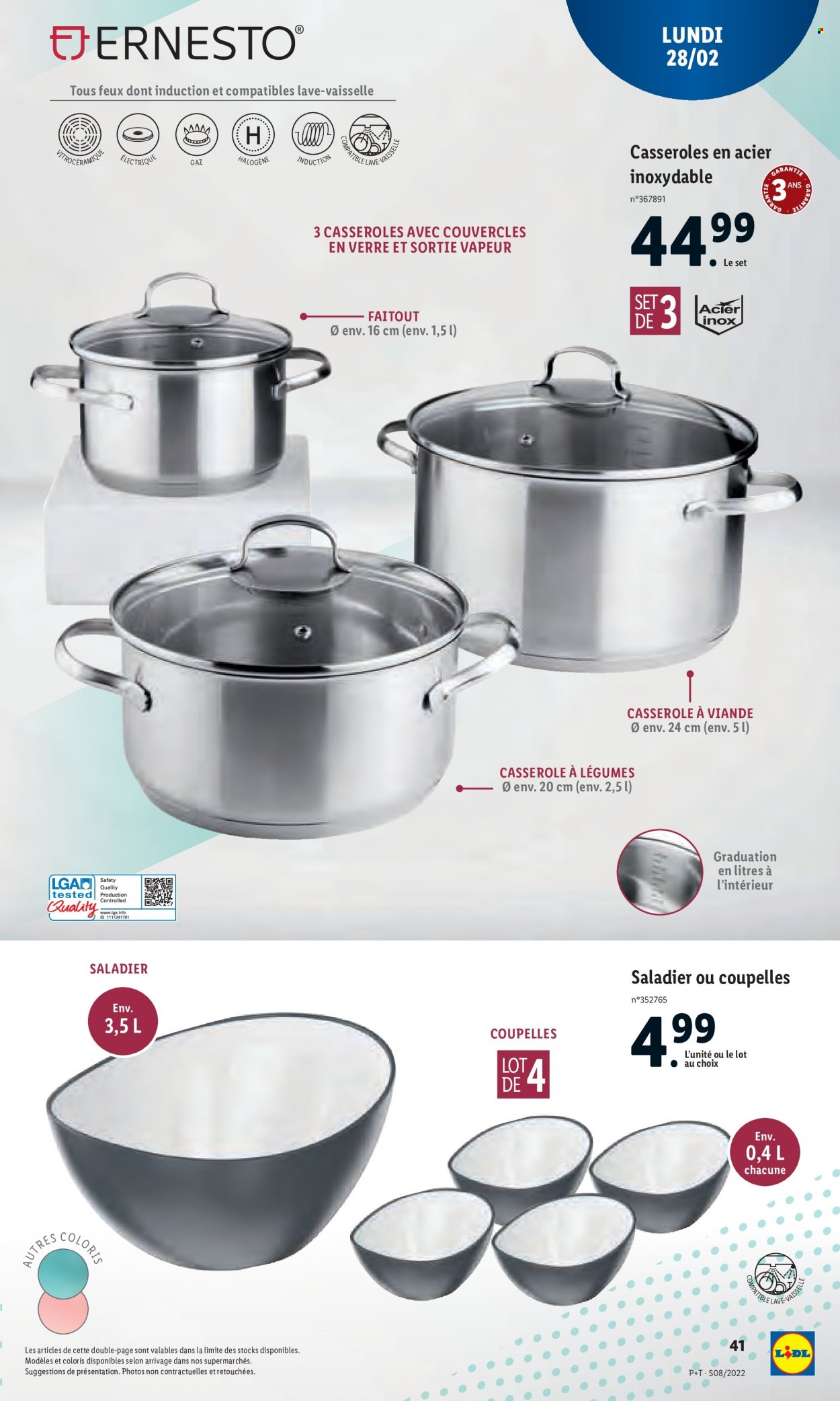 Catalogue Lidl - 23/02/2022 - 01/03/2022. Page 47