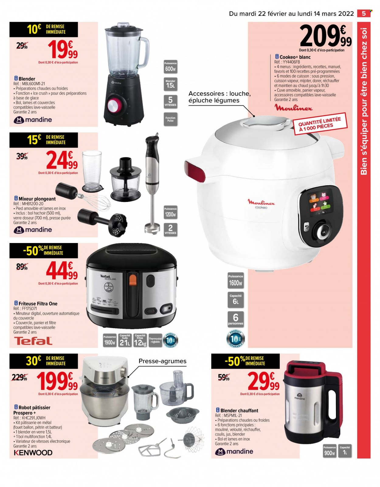 Catalogue Carrefour Hypermarchés - 22/02/2022 - 14/03/2022. Page 5
